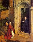 Jan Van Eyck The Annunciation  6 Spain oil painting reproduction